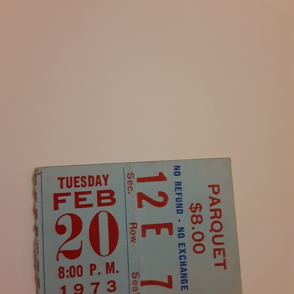 2-20-1973 St. Louis Blues Hockey Ticket Stub Bobby Clarke 4 Assists Fair Cond. - Picture 1 of 3